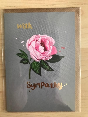 With Sympathy Card