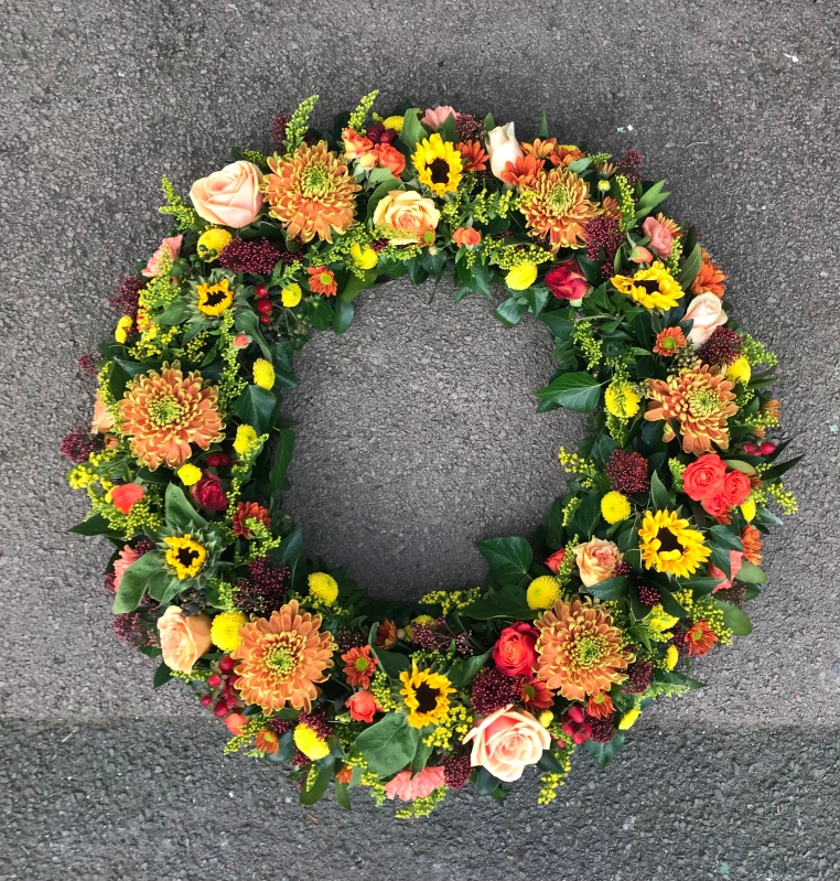 Extra large Autumnal Wreath