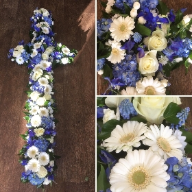 Mixed flower 5ft cross