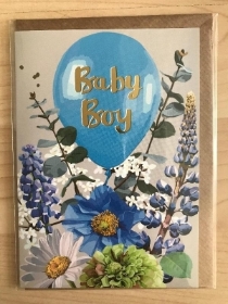 Baby boy card