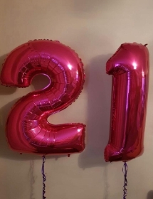 Large number balloons