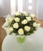 Pure White Roses