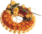 Orange Based Wreath